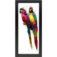 KUNSTDRUCK Patrice Murciano Tiere Tropical Colors  - Multicolor/Schwarz, Basics, Holz/Papier (60/110cm)