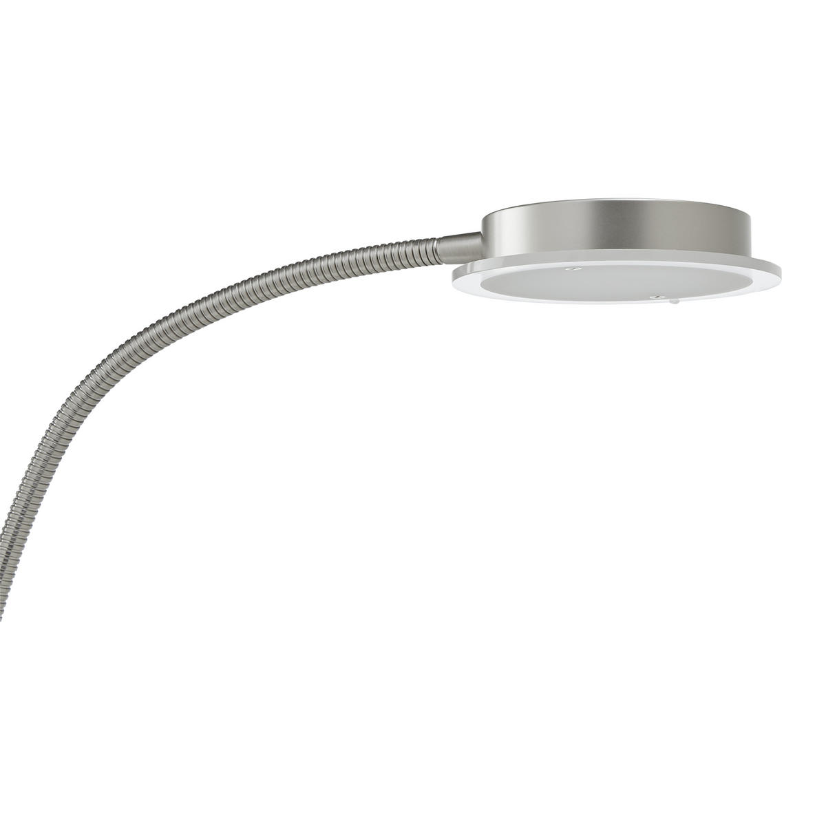 LED-Stehleuchte 30/30/181 cm    - Nickelfarben, KONVENTIONELL, Metall (30/30/181cm)