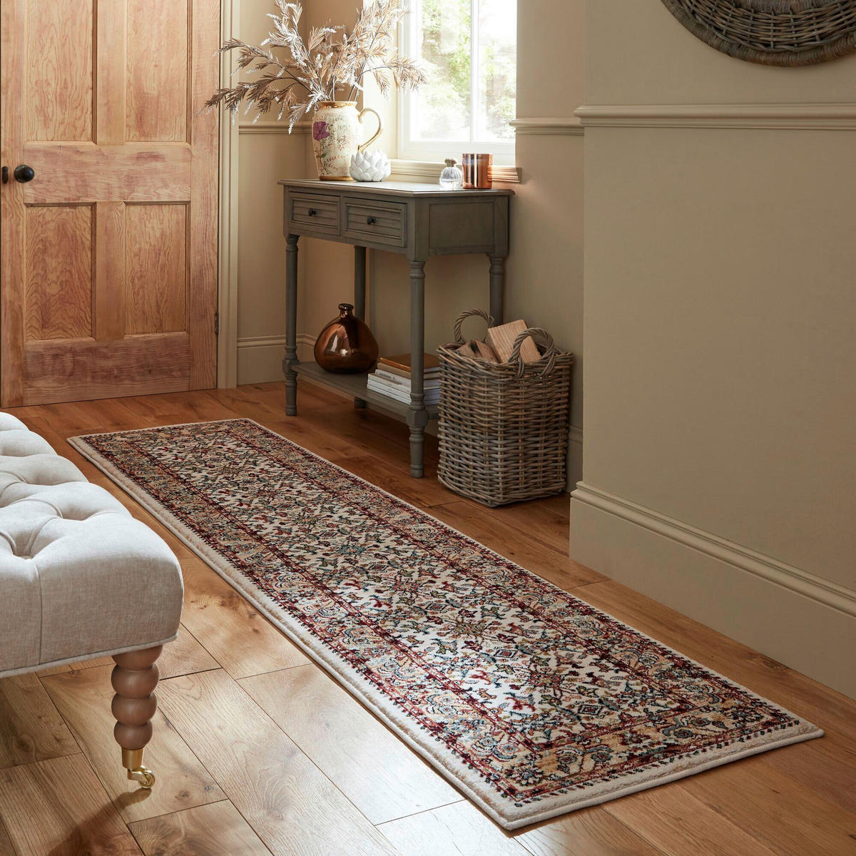 VINTAGE KOBEREC, 66/300 cm, přírodní barvy - přírodní barvy, Konvenční, textil (66/300cm) - Flair Rugs