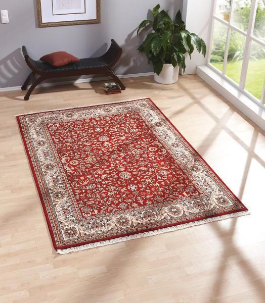 ORIENTTEPPICH 90/160 cm Isfahan Rot  - Rot, Lifestyle, Textil (90/160cm) - Cazaris