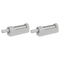 TÜRDÄMPFER 0,9/1,3/4,6 cm Grau  - Grau, Kunststoff (0,9/1,3/4,6cm) - Boxxx