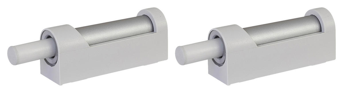 TÜRDÄMPFER 0,9/1,3/4,6 cm Grau  - Grau, Kunststoff (0,9/1,3/4,6cm) - Boxxx