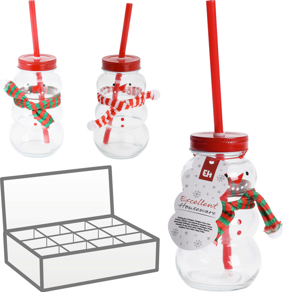 HRNČEK SO SLAMKOU - Basics (12/9/19cm)