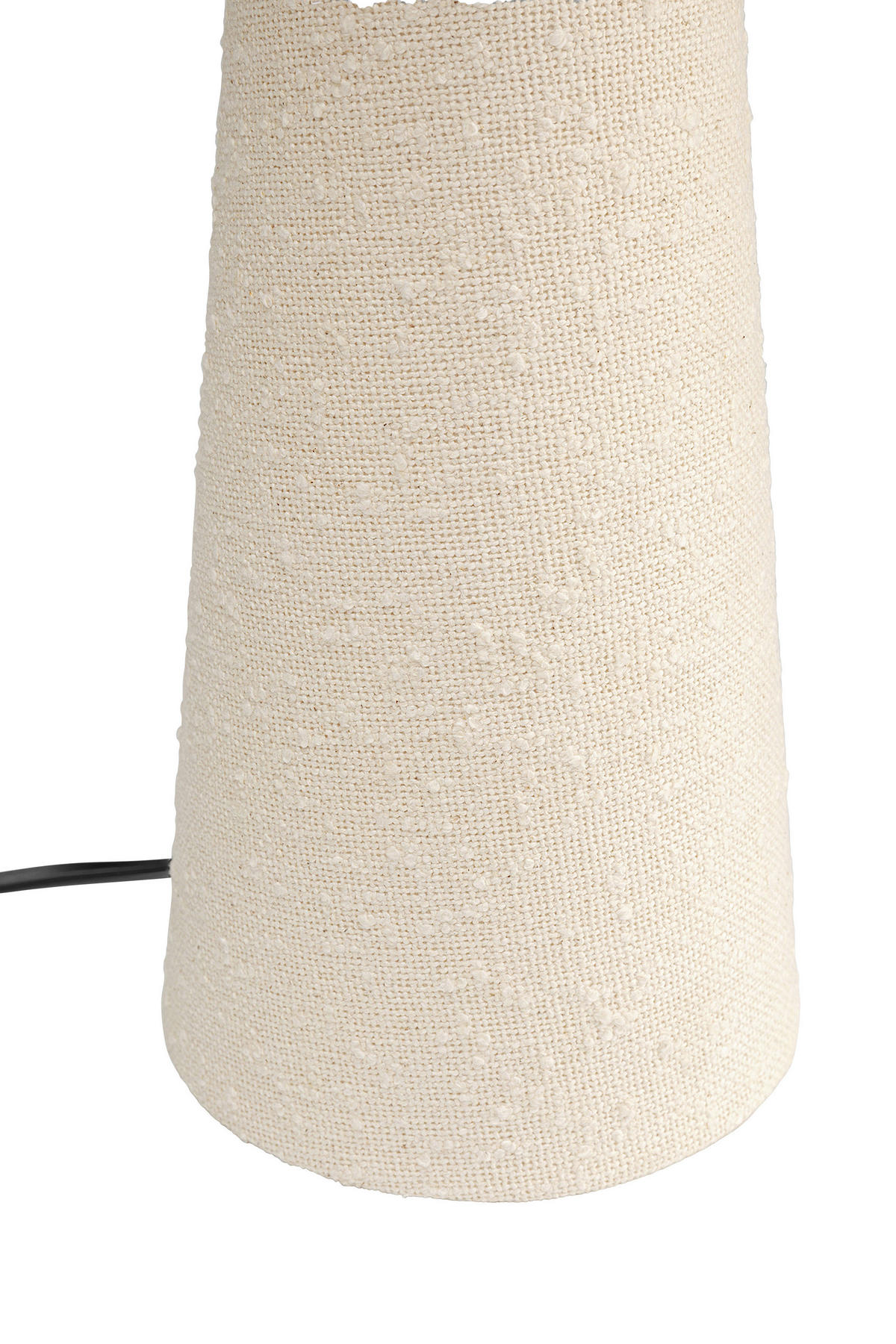STEHLEUCHTE  22/60/22 cm   - Beige, Design, Textil/Metall (22/60/22cm) - Kare-Design