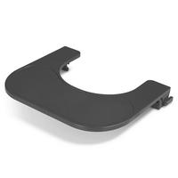 POLICA ZA JELO I IGRU  Yippy  - tamno siva, Basics, plastika (38/44/55cm) - moji