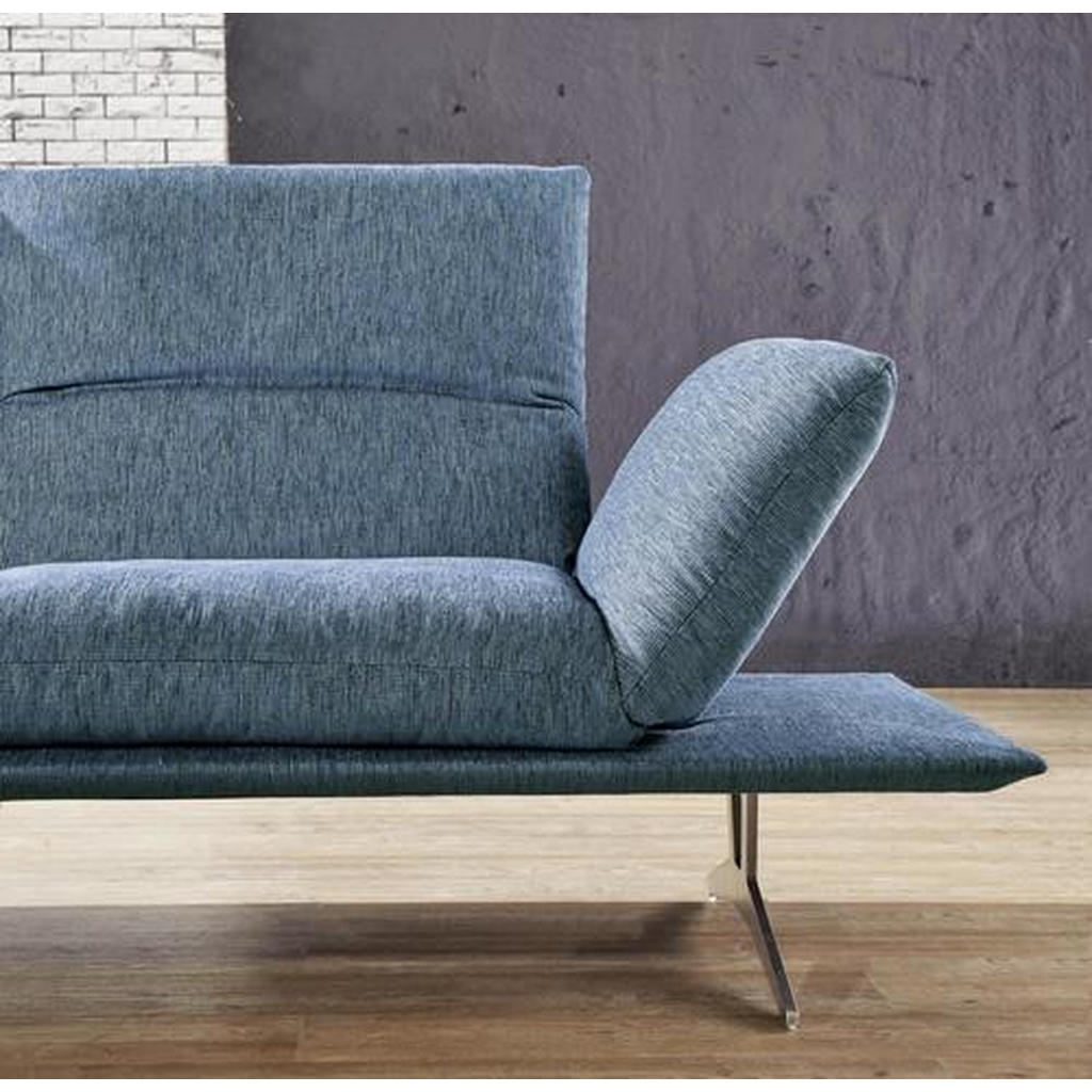 Thumbnail - Koinor Ecksofa, Hellgrau, Textil, Uni, 3-Sitzer, Ottomane links, L-Form, 314x159 cm, Fußauswahl, Stoffauswahl, seitenver...