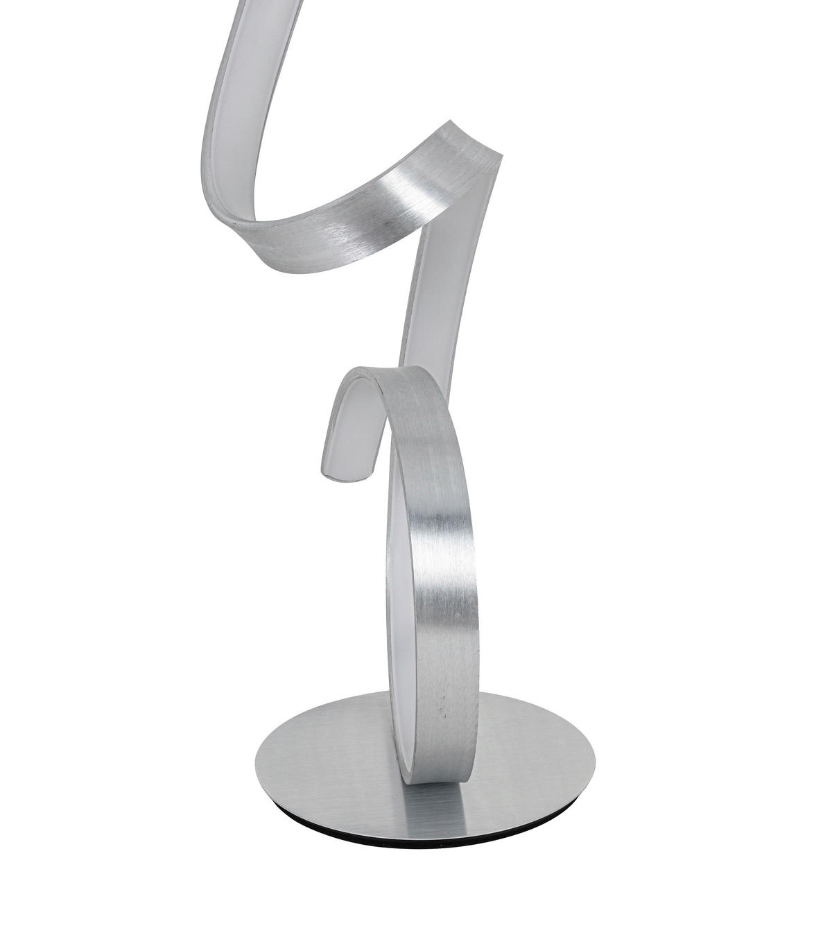 LAMPADAR CU LED - culoare aluminiu, Lifestyle, plastic/metal (24/30,3/156,7cm) - Novel