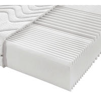 LEŽIŠČE IZ UDOBNE PENE 140/200 cm  - bela, Basics, tekstil (140/200cm) - Sleeptex