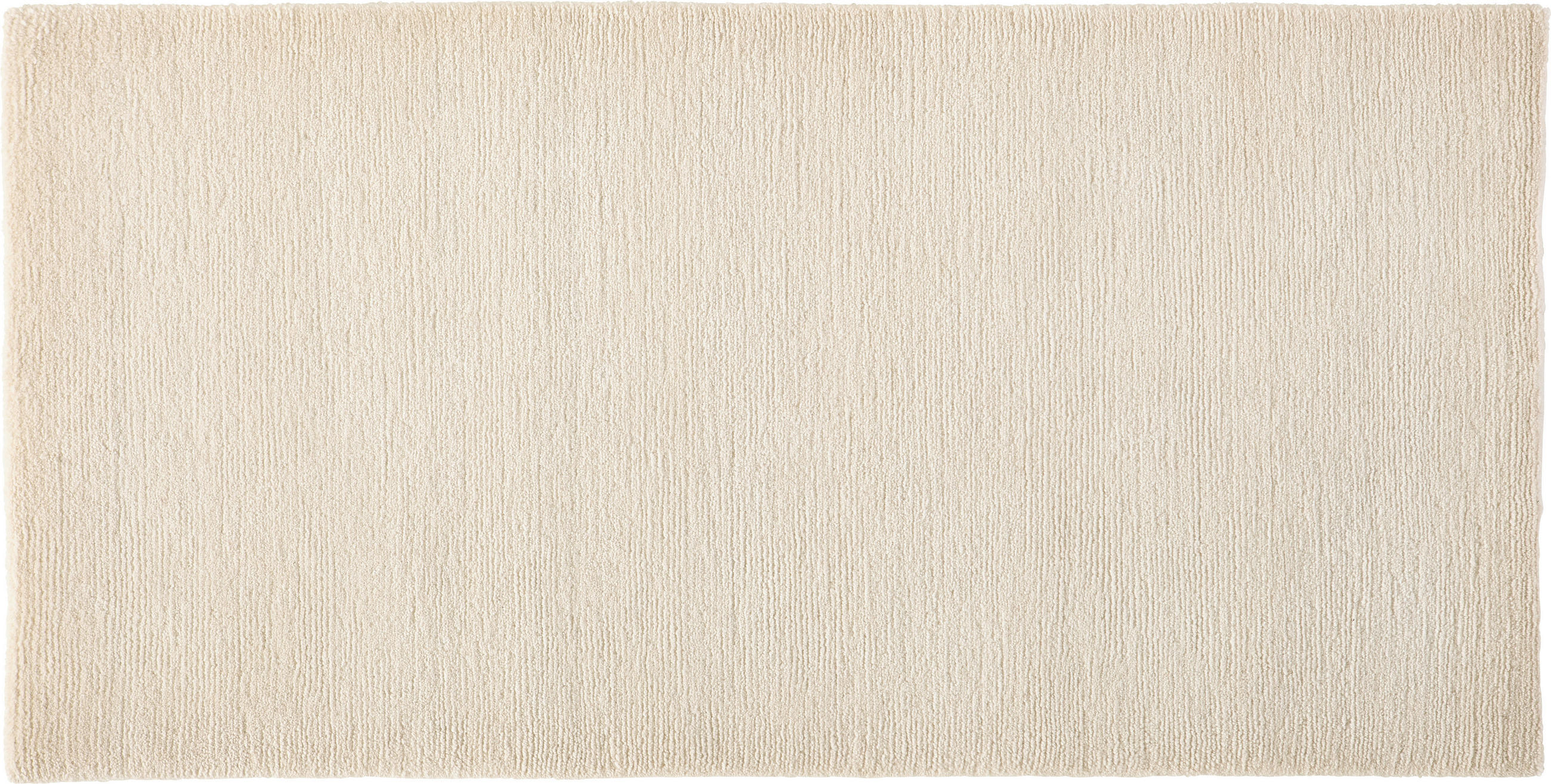 WOLLTEPPICH 250/300 cm Nepal Vinciano Uni Weiß  - Weiß, Basics, Textil (250/300cm) - Cazaris