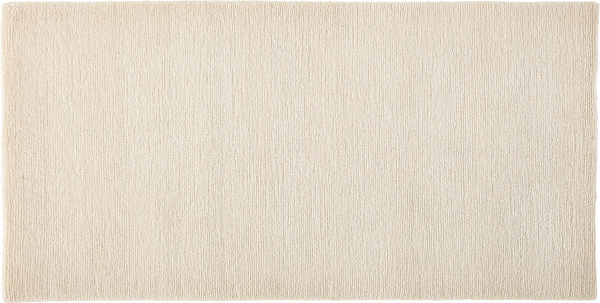 WOLLTEPPICH 250/300 cm Nepal Vinciano Uni Weiß  - Weiß, Basics, Textil (250/300cm) - Cazaris
