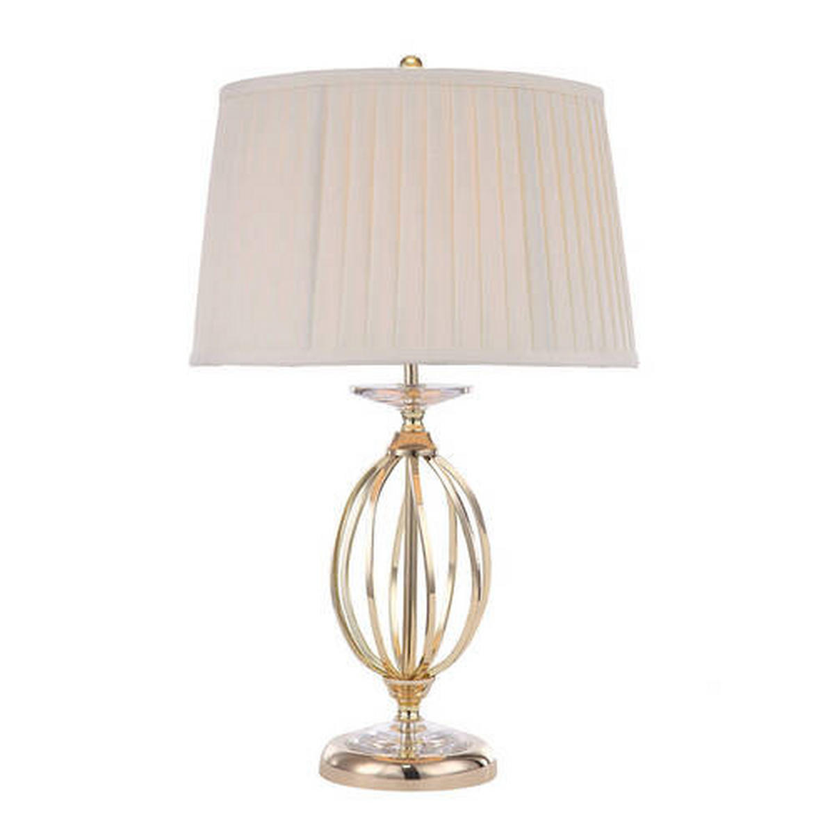 NAMIZNA SVETILKA        36/58 cm       - barve medenine, Konvencionalno, kovina/tekstil (36/58cm) - Elstead Lighting