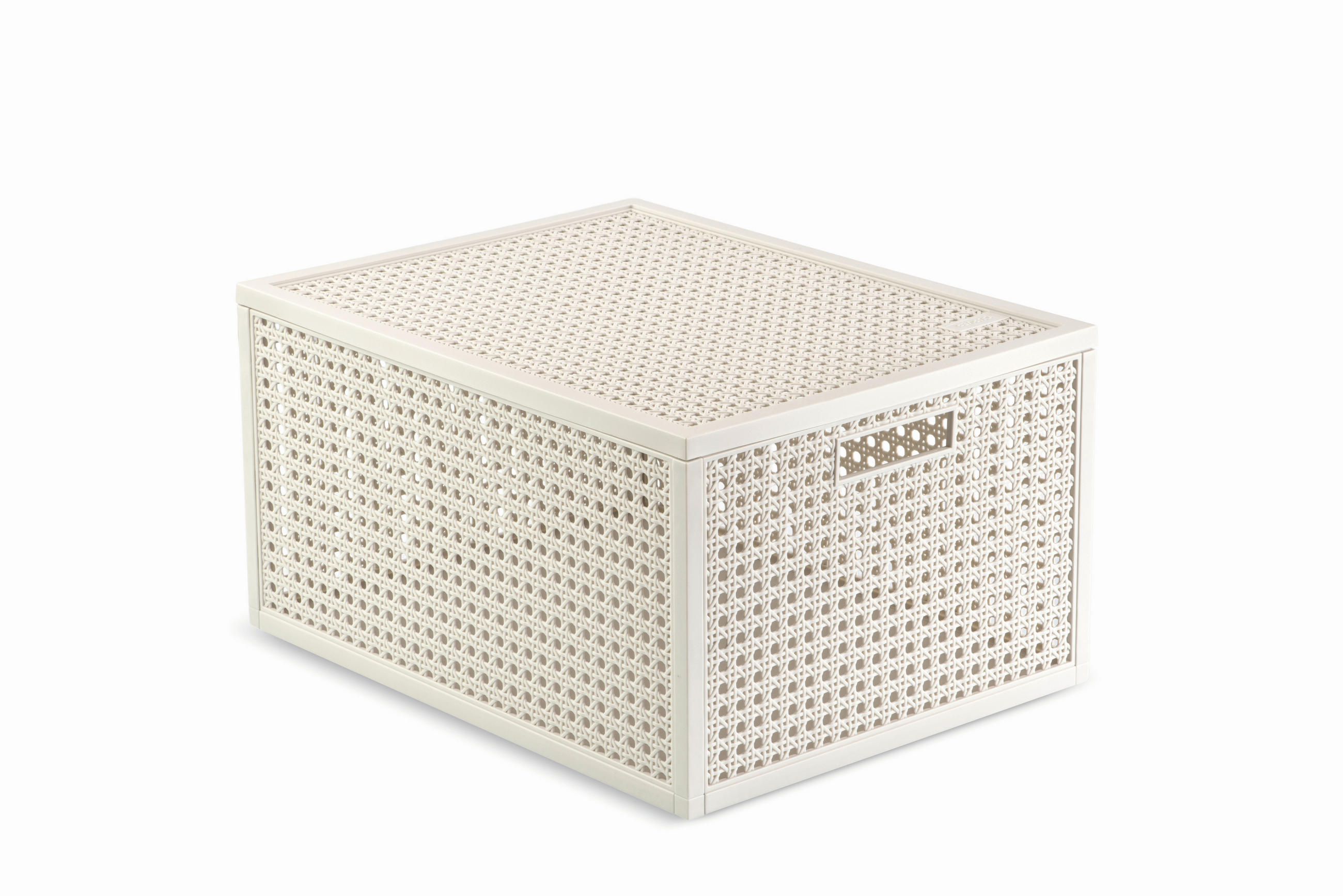 DOBOZ  - bézs, Basics, műanyag (300/207/376cm)