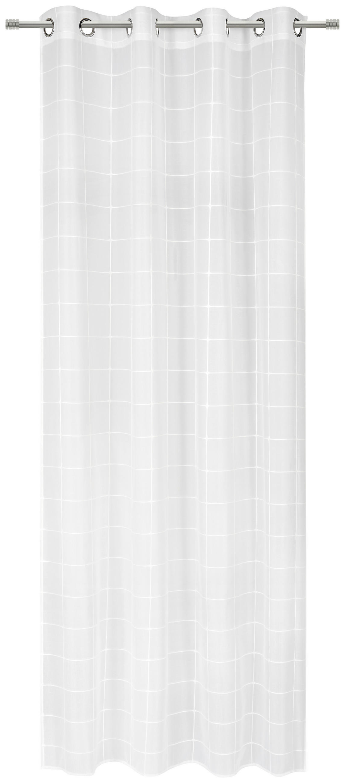 ÖSENVORHANG  - Weiß, Basics, Textil (140/245cm) - Esposa