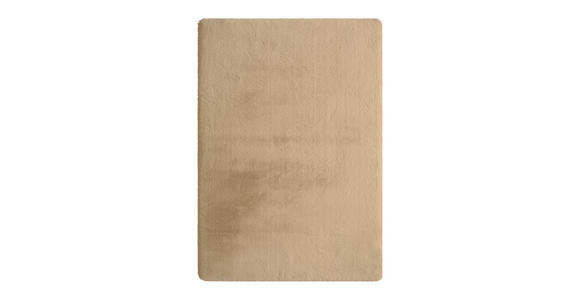 HOCHFLORTEPPICH 140/200 cm Sandfarben  - Sandfarben, Design, Textil (140/200cm) - Novel