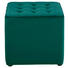 HOCKER Dunkelgrün - Dunkelgrün/Schwarz, Design, Textil (38/36/38cm) - Carryhome HOCKER Dunkelgrün - Dunkelgrün/Schwarz, Design, Textil (38/36/38cm) - Carryhome