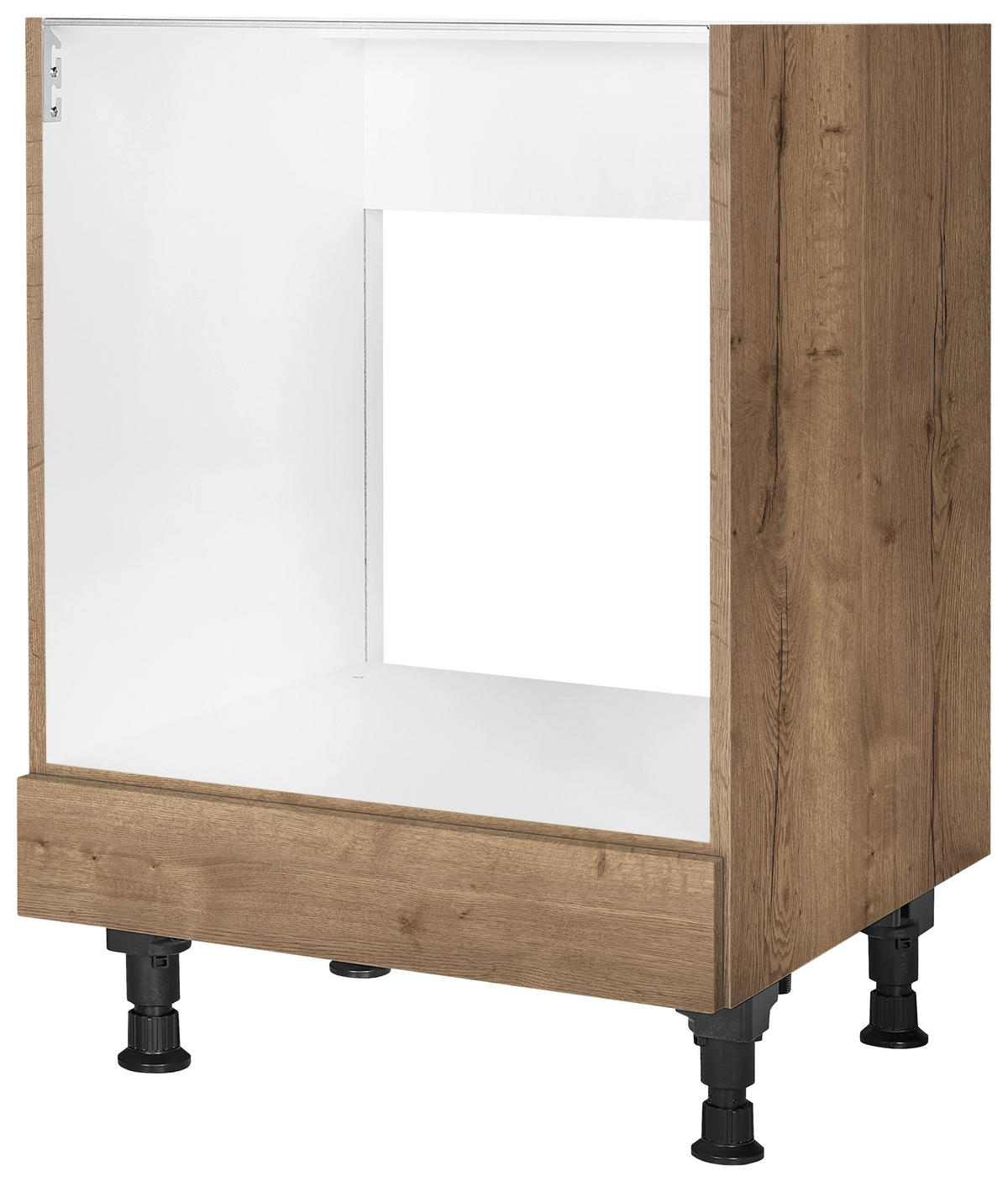 HERDUMBAUSCHRANK 60/87/56 cm  in Eiche dunkel  - Eiche dunkel, MODERN, Holzwerkstoff (60/87/56cm) - Nobilia