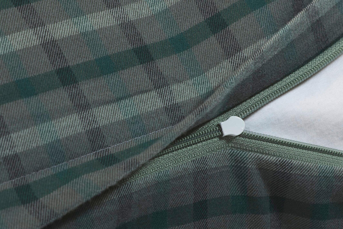 BETTWÄSCHE 2-teilig JOOP! SOFT MESH Jersey 135/200 cm  - Grün, Basics, Textil (135/200cm) - Joop!