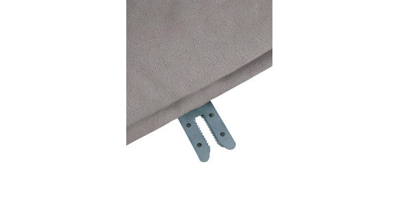 SOFAELEMENT  in Flachgewebe Greige  - Greige/Schwarz, KONVENTIONELL, Kunststoff/Textil (125/66/155cm) - Carryhome