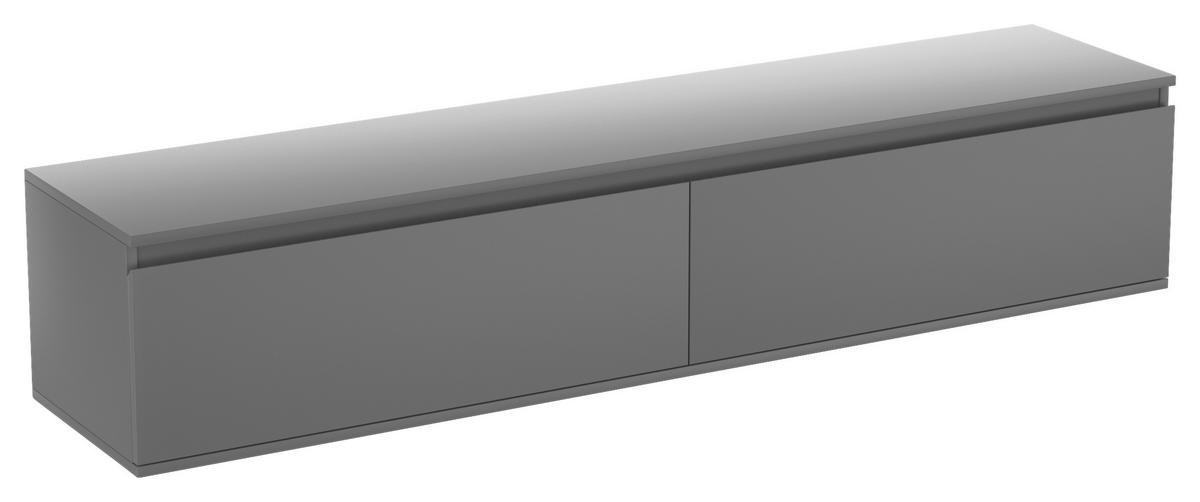 LOWBOARD  in 180/30/33 cm  - Grau, Design, Holzwerkstoff (180/30/33cm) - Boxxx