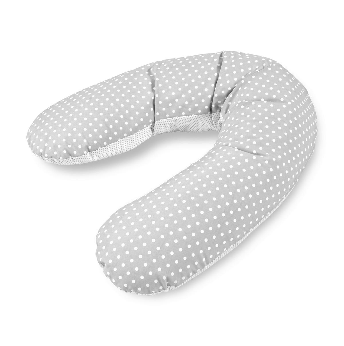 JASTUK ZA DOJENJE  160 cm    Stillkissen  - bijela/siva, Basics, tekstil (160cm) - Patinio