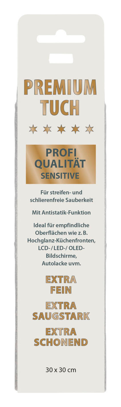 MIKROFASERTUCH - Weiß, Basics, Textil (40/40cm)