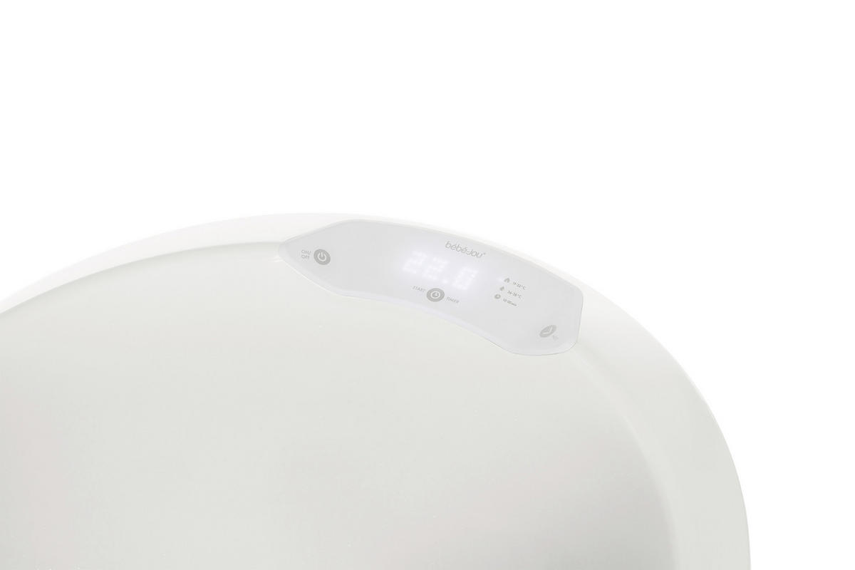 BABYBADEWANNE SENSE EDITION  - Weiß, Basics, Kunststoff (79,5/41,5/30,8cm) - Bebe Jou