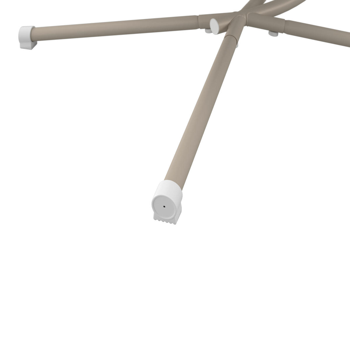 HÄNGESESSEL 100/186/111 cm  - Beige/Hellgrau, MODERN, Kunststoff/Textil (100/186/111cm) - Ambia Garden