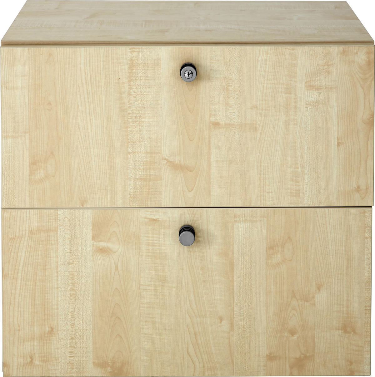 HÄNGEREGISTERELEMENT - Ahornfarben/Alufarben, KONVENTIONELL, Holzwerkstoff/Kunststoff (80/74,8/42cm) - Venda