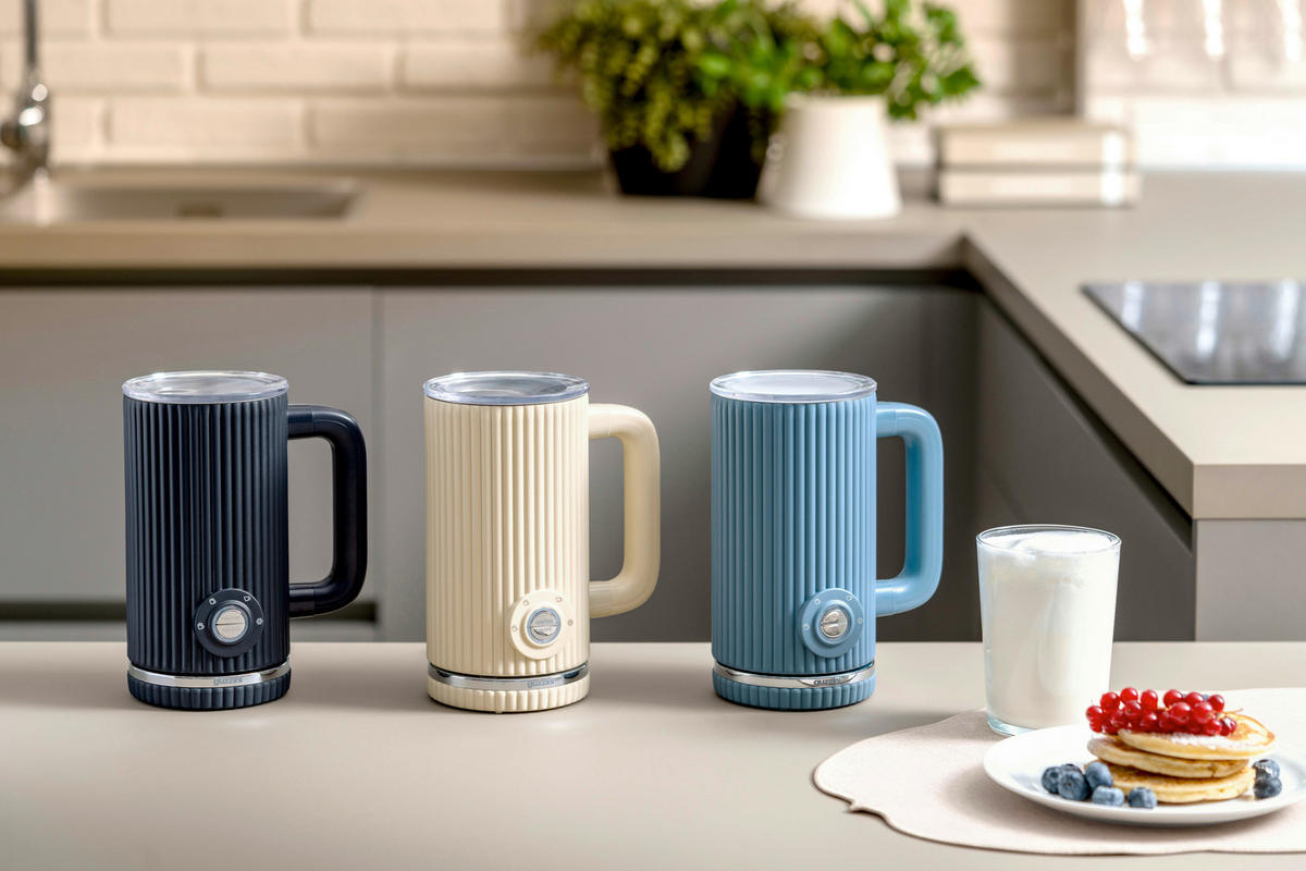 MILCHSCHÄUMER   - Pastellblau, Basics, Kunststoff (300ml) - GUZZINI