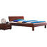 BETT Buche massiv 160/220 cm - Nussbaumfarben, Design, Holz (160/220cm) - Hasena