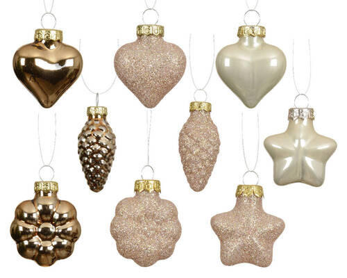 CHRISTBAUMANHÄNGER  - Basics (2,00/4,00/4,00cm)