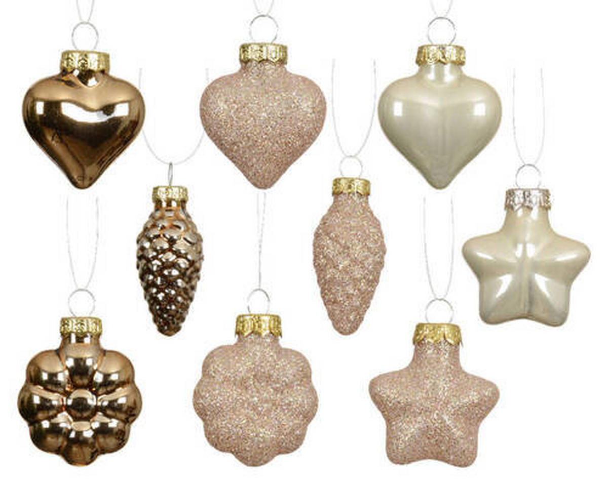 CHRISTBAUMANHÄNGER  - Basics (2,00/4,00/4,00cm)