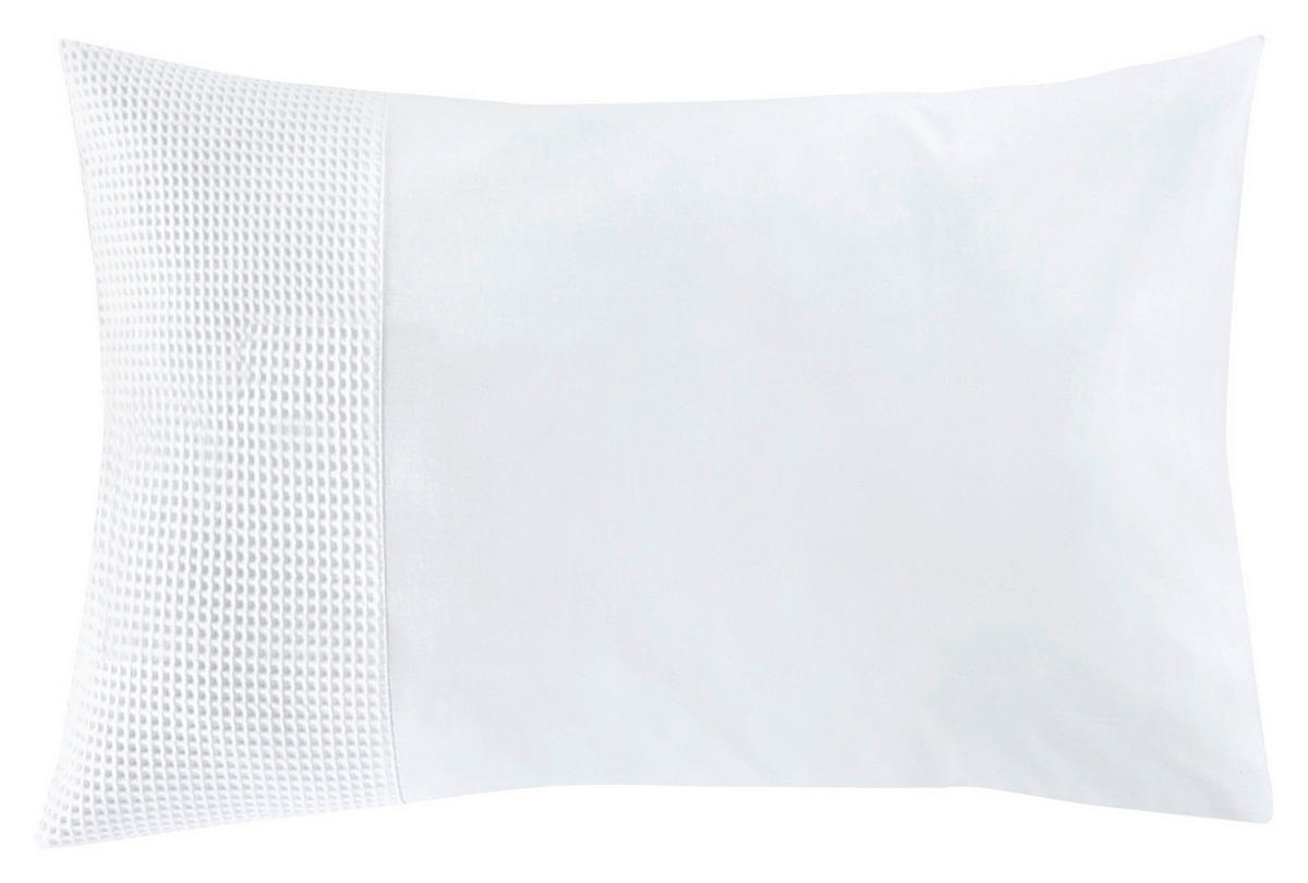 KISSENHÜLLEN-SET 40/80 cm  - Weiß, Design, Textil (40/80cm) - Novel