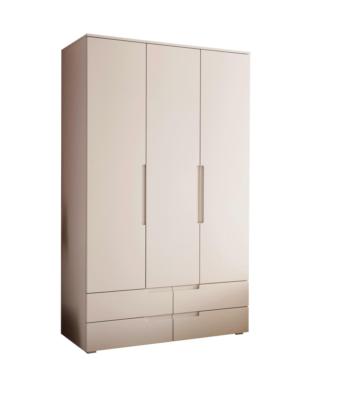 BABYKLEIDERSCHRANK Luca / Corner  - Kaschmir, Basics, Holzwerkstoff (126/208/57cm)