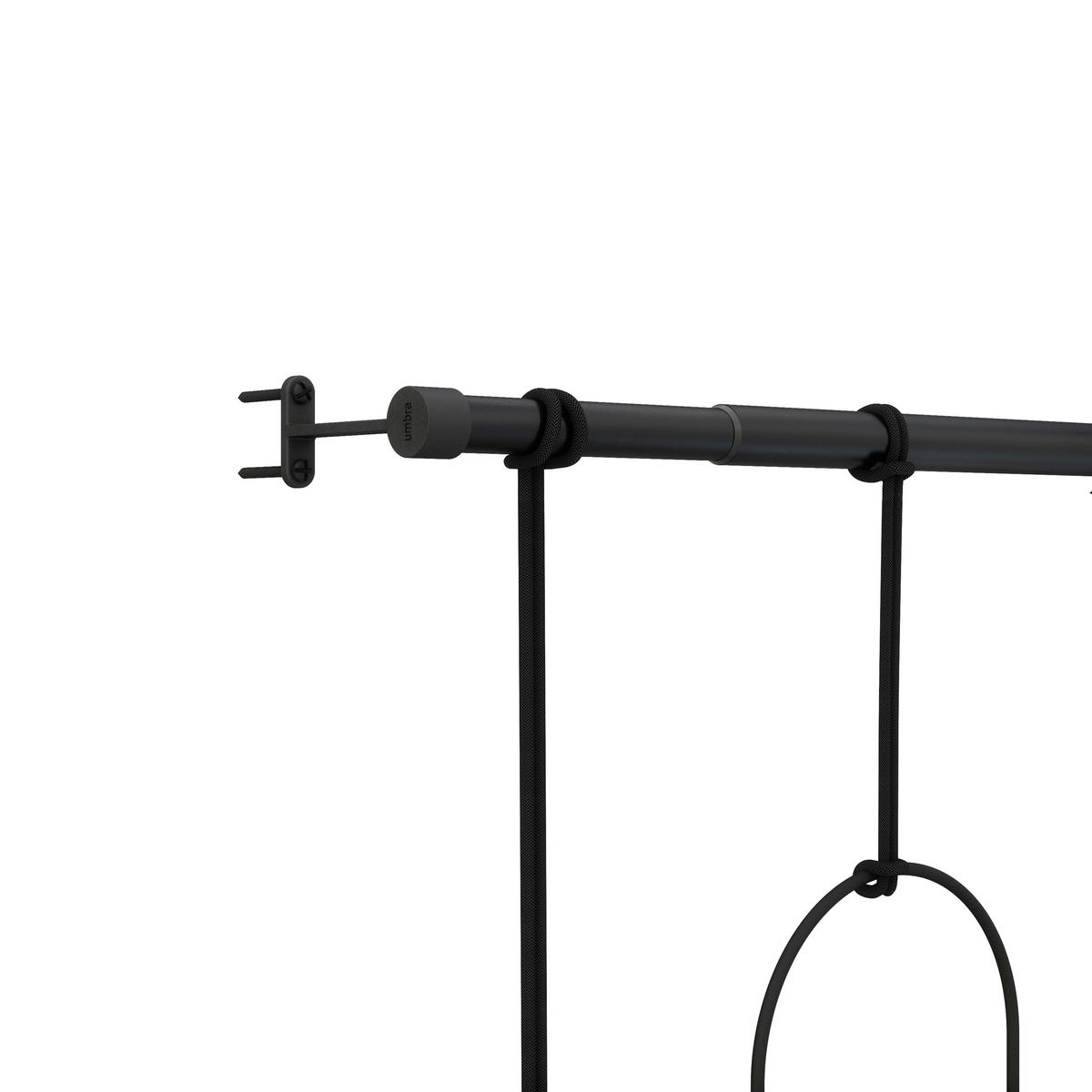 KVĚTINÁČ NA KVĚTINY plast, kov,  - bílá/černá, Basics, kov/plast (107/15/63cm) - Umbra