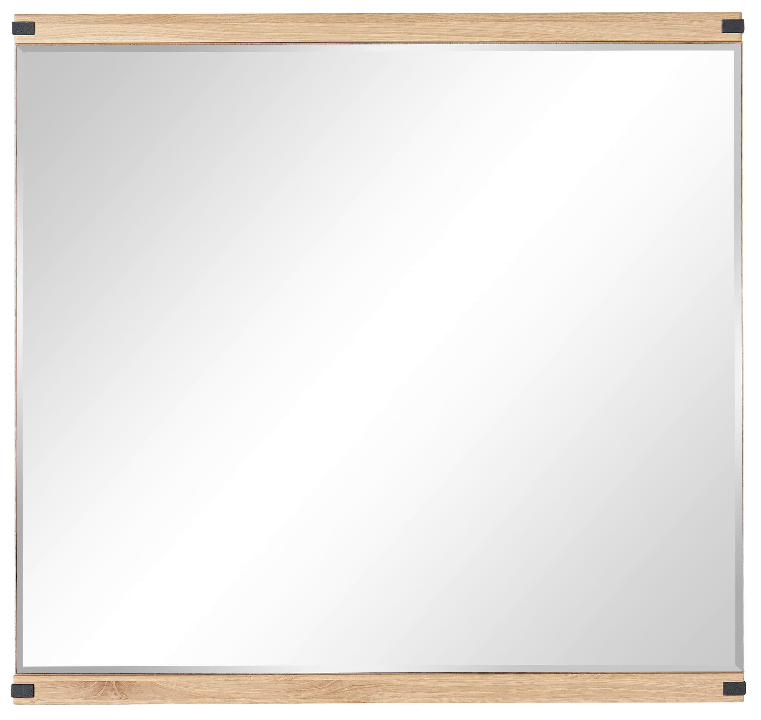 WANDSPIEGEL 85,1/80,2/2,5 cm    in rechteckig  - Eiche Artisan, Natur, Glas/Holzwerkstoff (85,1/80,2/2,5cm) - Linea Natura