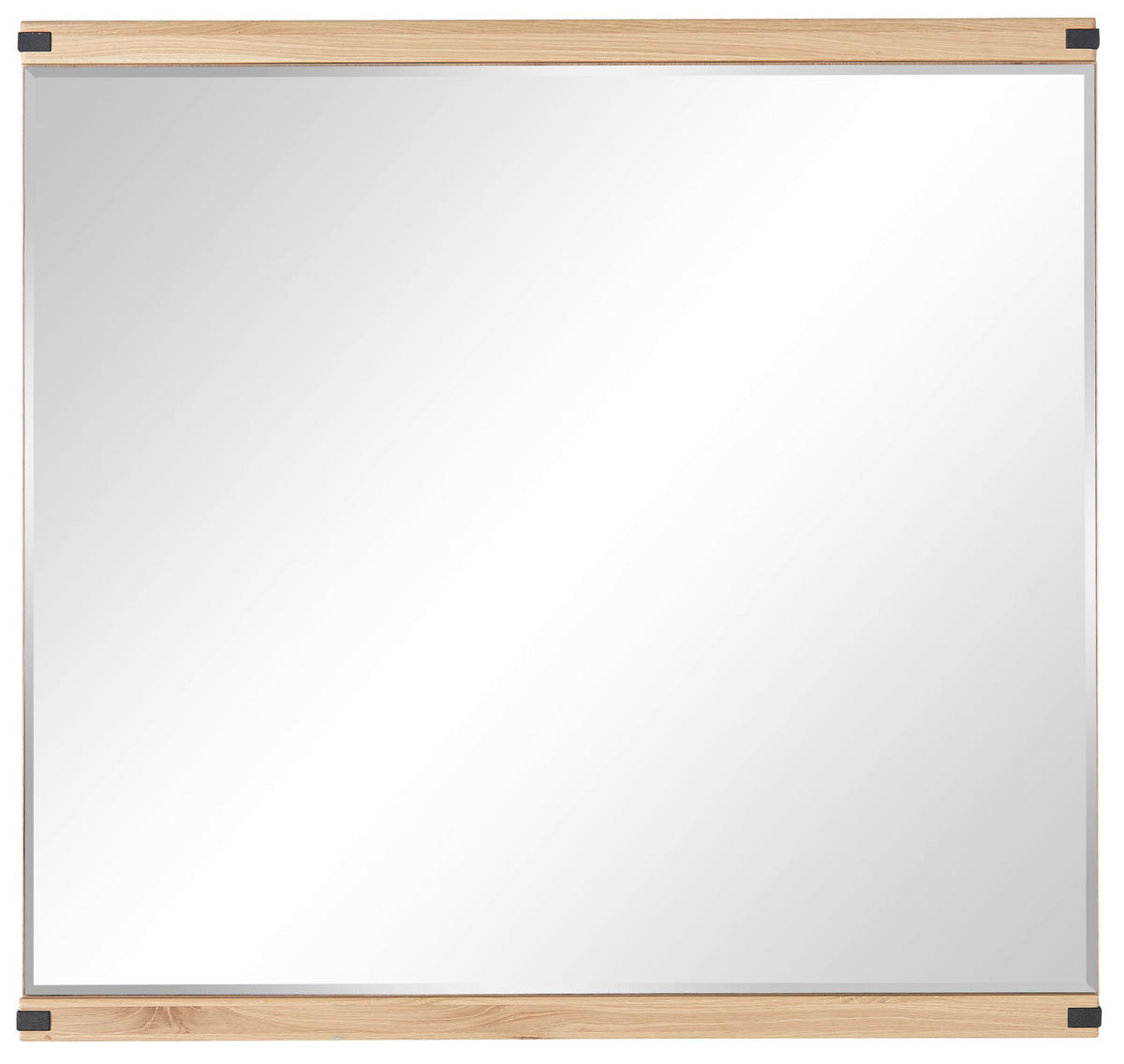 WANDSPIEGEL 85,1/80,2/2,5 cm    in rechteckig  - Eiche Artisan, Natur, Glas/Holzwerkstoff (85,1/80,2/2,5cm) - Linea Natura