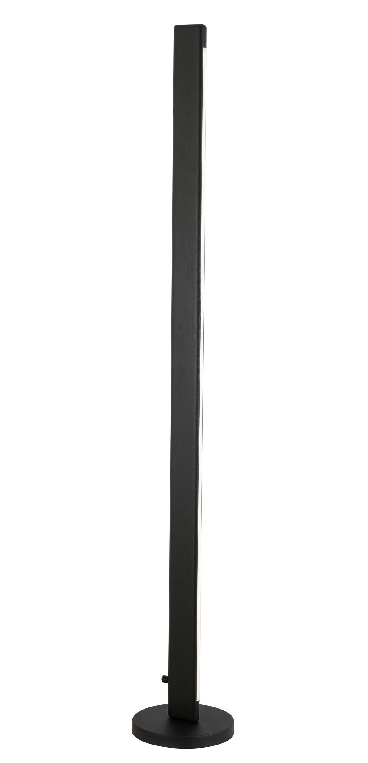 STOJACÍ LED SVÍTIDLO, 25/151 cm  - černá, Trend, kov/dřevo (25/151cm) - Novel