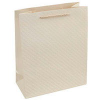 GESCHENKTASCHE  - Perlmutt, Basics, Papier (18/23/10cm)