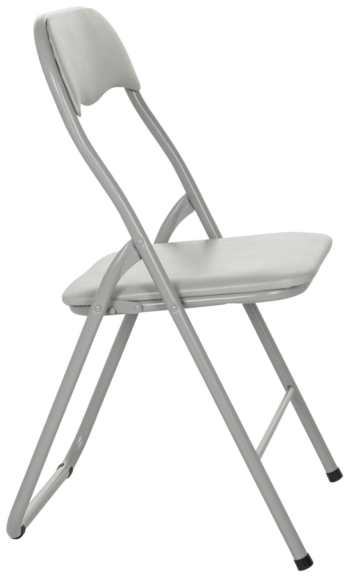 SKLÁDACÍ ŽIDLE, šedá - šedá, Moderní, kov (44/81/48cm) - MID.YOU