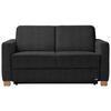 SCHLAFSOFA in Textil Anthrazit  - Anthrazit/Naturfarben, Konventionell, Holz/Textil (160/86/92cm) - Sedda