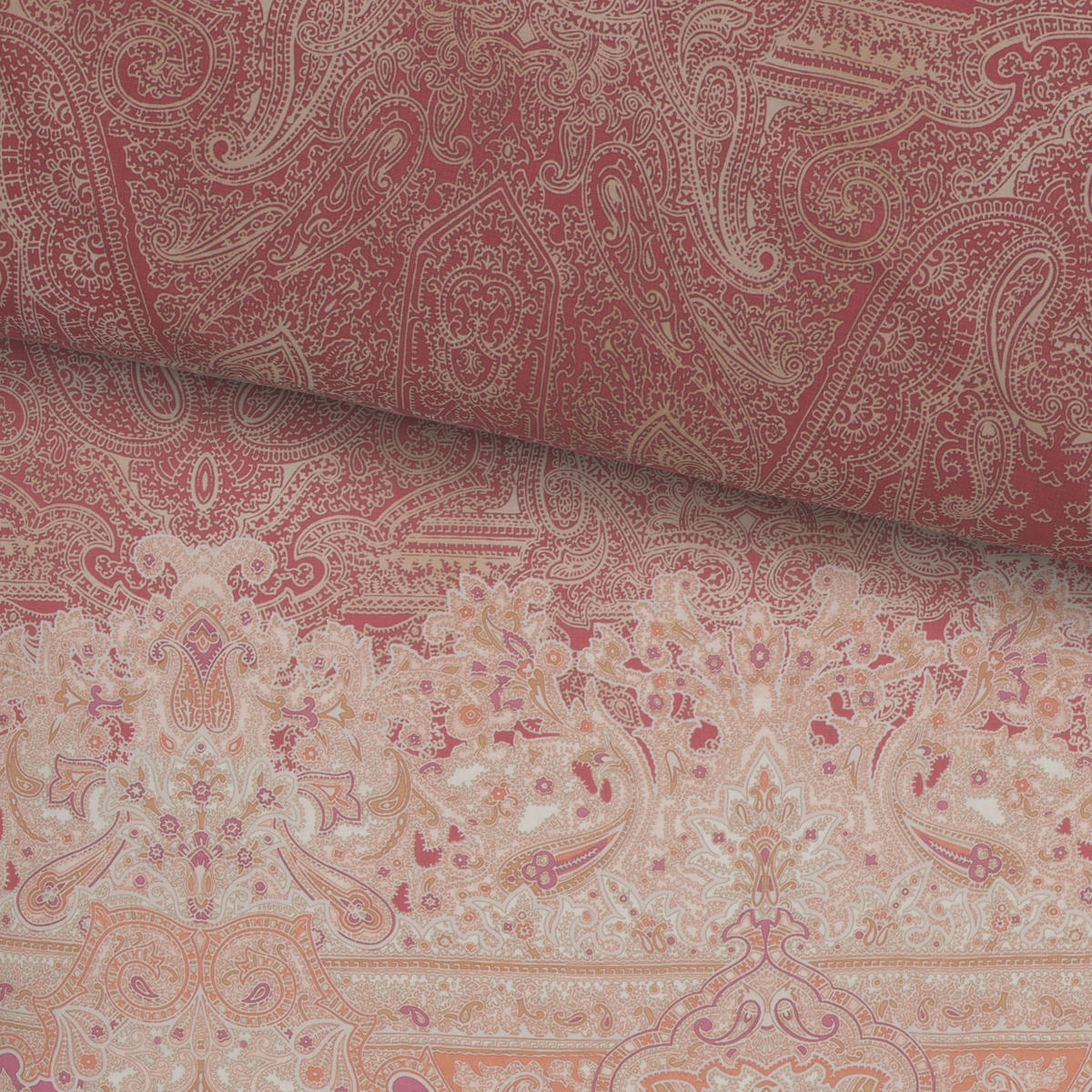 POSTEĽNÁ BIELIZEŇ, satén, bordová, 140/200 cm - bordová, Basics, textil (140/200cm) - Bassetti