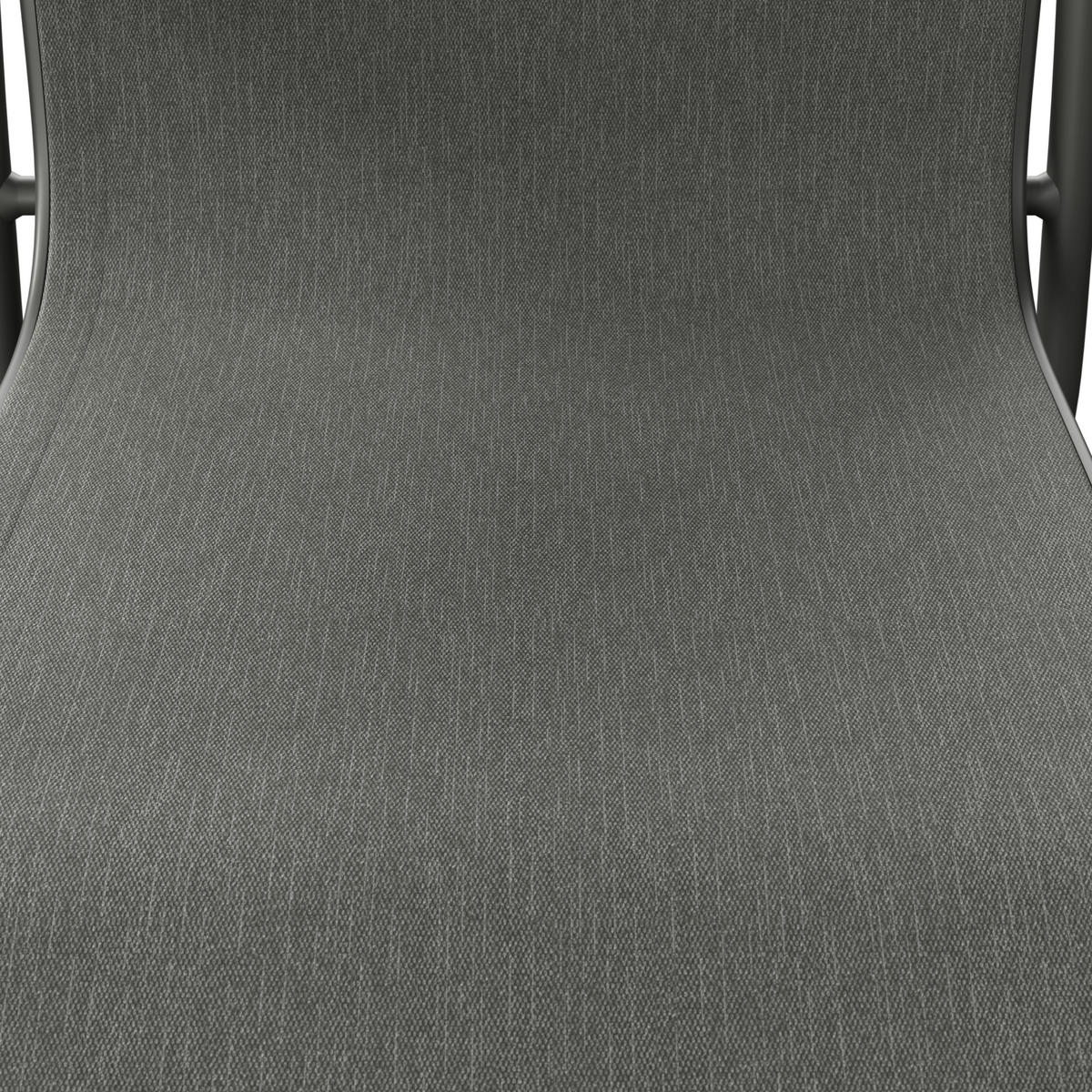 GARTENSESSEL - Naturfarben/Grau, MODERN, Textil/Metall (62/71/111cm) - Ambia Garden