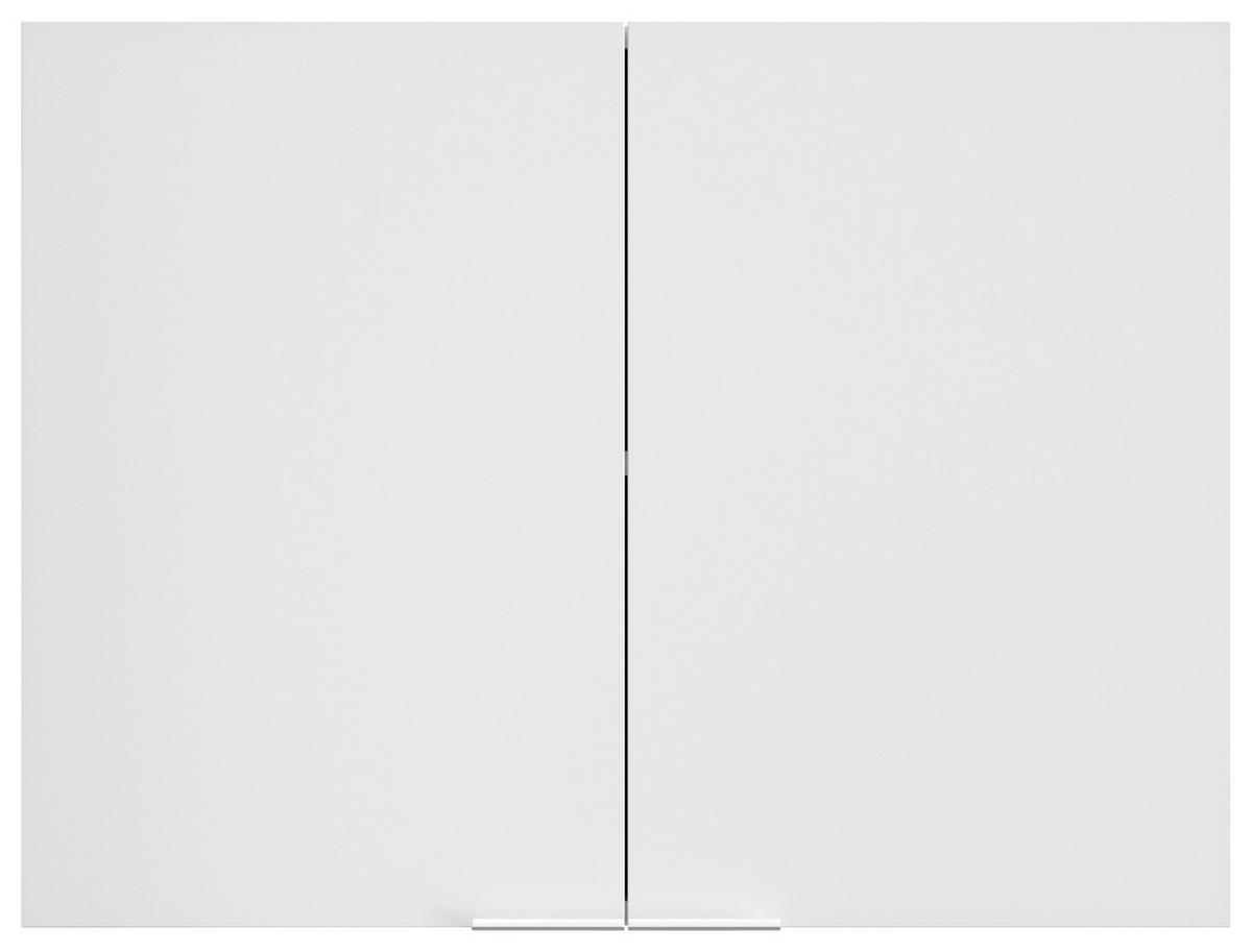 KÜCHENOBERSCHRANK 80/60/31 cm  in Weiß, Eichefarben  - Eichefarben/Weiß, Basics, Holzwerkstoff/Metall (80/60/31cm) - MID.YOU