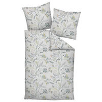 BETTWÄSCHE Seersucker 135/200 cm  - Grün, Design, Textil (135/200cm) - Janine