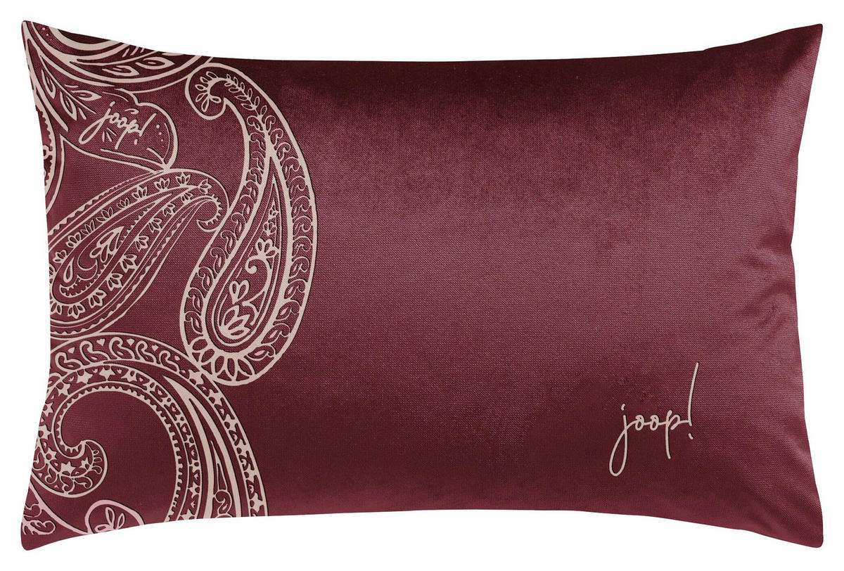 KISSENHÜLLE J! Paisley rouge 40/60 cm  - Rot, Design, Textil (40/60cm) - Joop!