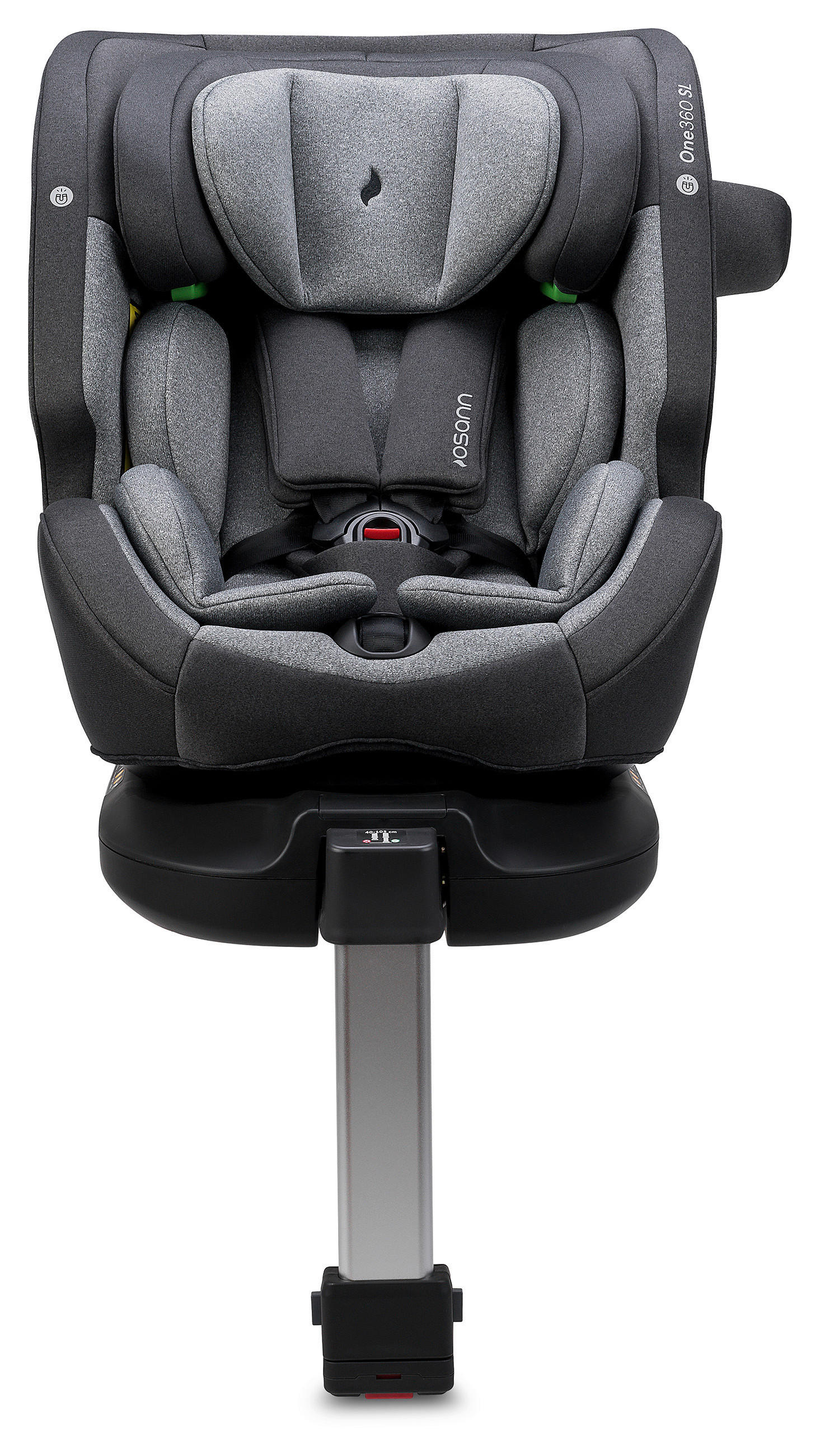 REBOARDER-KINDERSITZ One 360 SL  - Grau, Basics, Kunststoff (48/43cm) - Osann