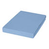 SPANNBETTTUCH Jersey  - Blau, Basics, Textil (100/200cm) - Janine