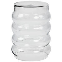 BEISTELLTISCH 39/39/42 cm Transparent rund  - Transparent, Design, Glas (39/39/42cm) - Livetastic