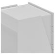 NACHTSCHRANK 48,3/59,5/44,3 cm  - Schwarz/Weiß, Design, Holzwerkstoff/Kunststoff (48,3/59,5/44,3cm) - Novel